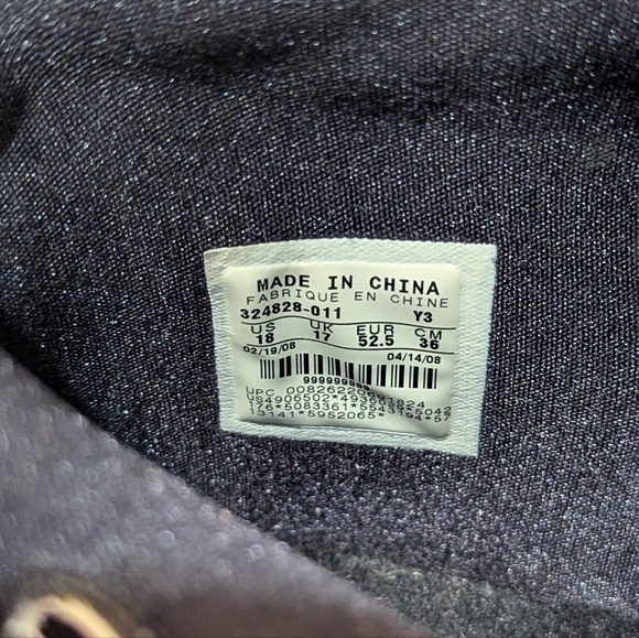 Nike '08 Hyperdunks Men's Size 18 Black/White Suede Mesh Athletic High-Tops - Picture 15 of 16